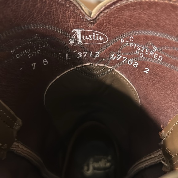 Justin Roper boots - Picture 3 of 5